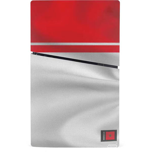 Morocco Soccer Flag PS5 Slim Digital Edition Console Skin